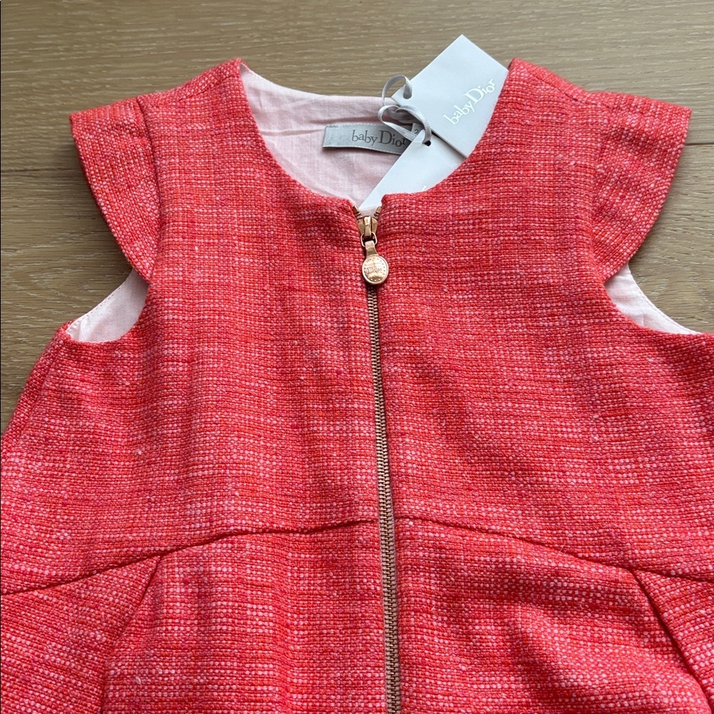 Baby Dior Classic Tweed dress set - Picture 6 of 10